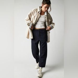 NWT Free People Osaka Jeans, Black, Size 25